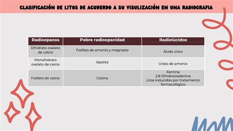 Litiasis Renal En El Adulto Diagnostico Y Tratamiento PPT