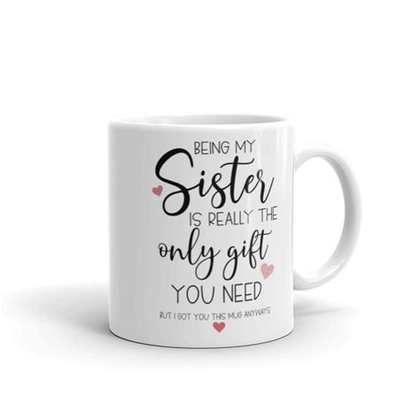 Sister Gifts, Funny Sister Gift, Sister Mug, Sister Coffee Mug, Sister ...