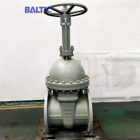 Astm A217 Wc6 Gate Valve Dn400 Pn25 En 1984 Din 3352 Rf Baltic