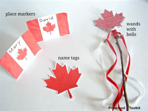 How to Decorate for Canada Day with Easy Family Crafts » Preschool Toolkit