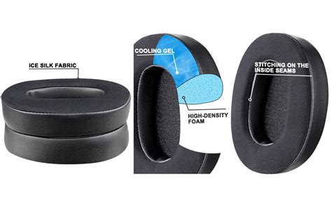 Amazon Soulwit Cooling Gel Ear Pads Cushions For Sony Wh Xb N Wh