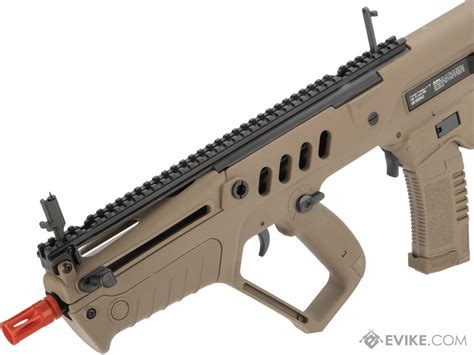 Iwi Tavor Ctar Flat Top Short Barreled Airsoft Aeg With Inline Mosfet