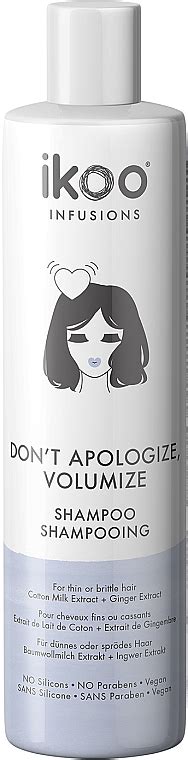 Ikoo Infusions Dont Apologize Volumize Shampoo Șampon pentru