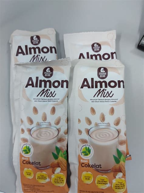 Mama Bear Almon Milk Rasa Cokelat Susu Pelancar Asi Bayi Anak