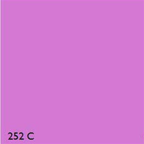 Pantone Fluorescent 252c Violet Range