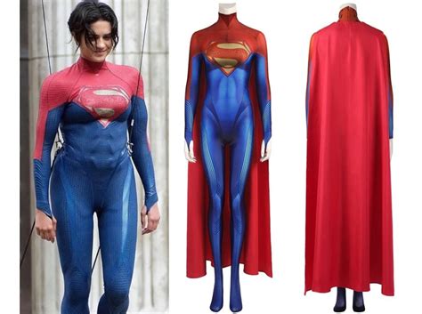 New Supergirl Suit Sasha Calle Jumpsuit Cosplay Costume Fancy Etsy