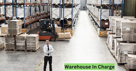 Warehouse In Charge Required In Dubai NEW JOBS