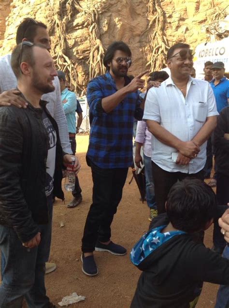 Prabhas In Baahubali Shooting