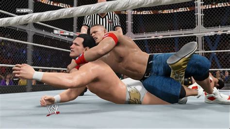 Wwe 2k15 Cm Punk Vs John Cena Vs Alberto Del Rio Hiac Wwe