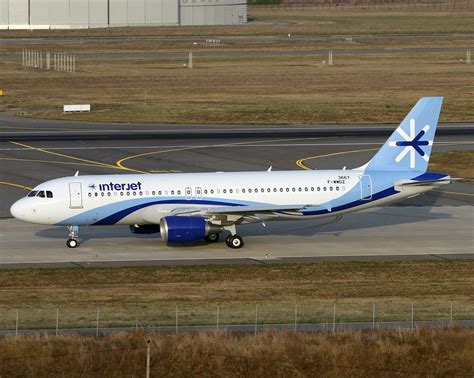 Airbus A Interjet F Wwdz Xa Zih Msn Aib Aviation