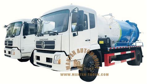 Lhd Rhd Dongfeng X Liters Cbm M Septic Sewage Suction Truck