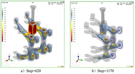 Simulation Results Of Solidification Process Of Nodular Cast Iron Long Fork Lost Foam Casting