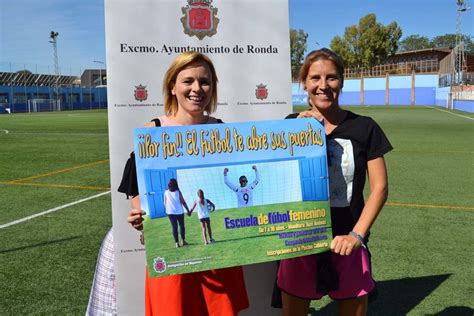 Ronda pone en marcha su primera Escuela de Fútbol Femenino que será