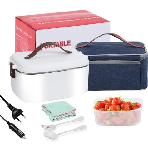 Lunch Box Chauffante L Gamelle Chauffante Electrique Avec Une