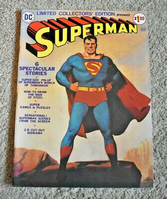 Limited Collectors Edition Superman C Oct Nov Dc Vf Nm Ebay