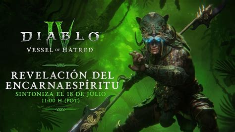 Diablo Iv Vessel Of Hatred Spiritborn Reveal Espa Ol Youtube