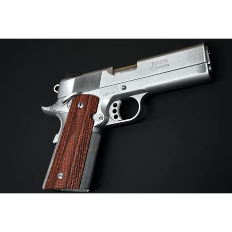 Pistolet Les Baer 1911 Monolith Commanche Cal 45 ACP 4 25 Hard Chrome