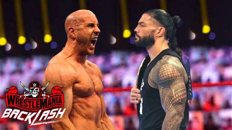 Roman Reigns Vs Cesaro Match Wrestlemania Backlash Wrestlemania