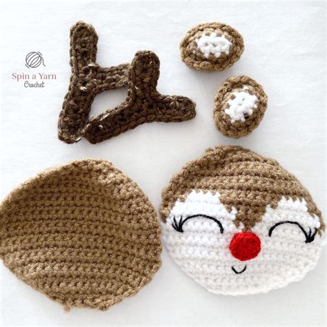 Rudolph Ornament Free Crochet Pattern Artofit