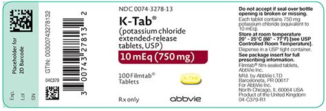 Order Potassium Chloride K Tab 1500 Mg 1 TABLET FILM COATED