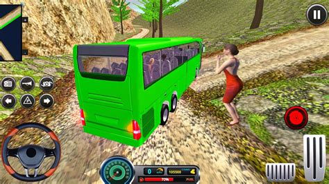 Uphill Offroad Bus Driving Simulator Driving Bus For Extreme Off