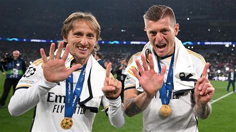 Players with most Champions League final wins Carvajal and Modrić