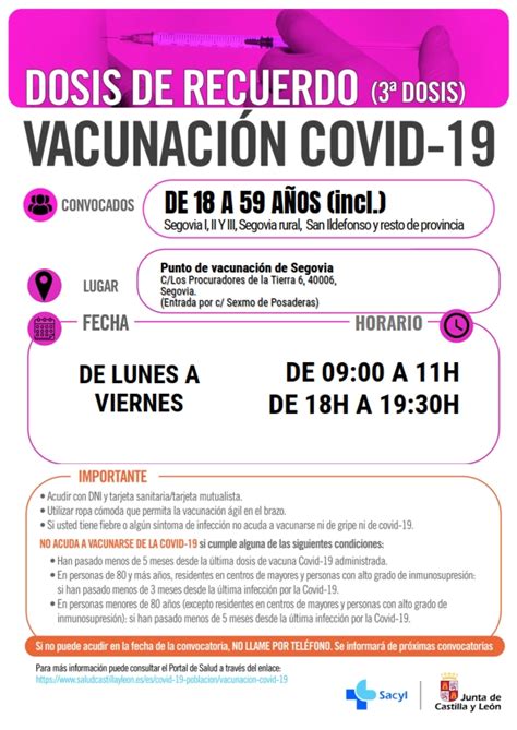 Vacunaci N Dosis Covid Personas De A A Os Torrecaballeros