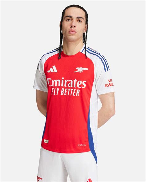 Camiseta 1ª Arsenal 2024 2025 Authentic para Hombre