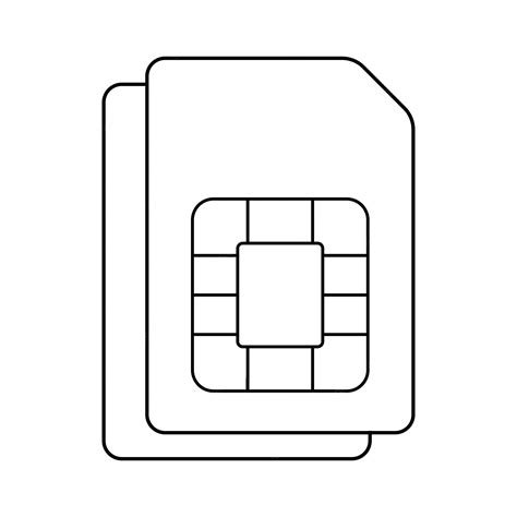 Premium Vector | Sim card logo