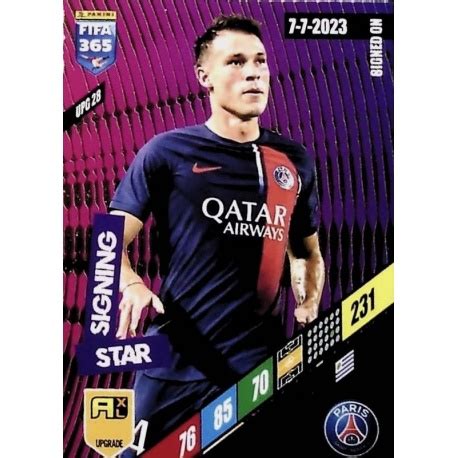 Offer Soccer Cards Manuel Ugarte PSG Adrenalyn XL Fifa 365 2024 Upgrade