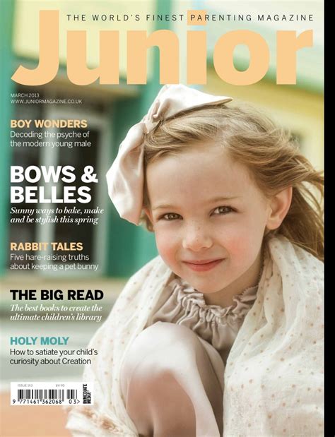 Junior Magazine - The Pauline Maxi Dress on the cover of Junior Magazine March 2013 ...