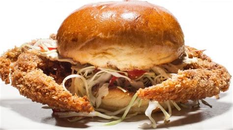 Fried Soft-Shell Crab Sandwich Recipe | Bon Appétit