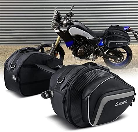 Nicecnc Motorcycle Saddlebags 50l Side Travel Luggage