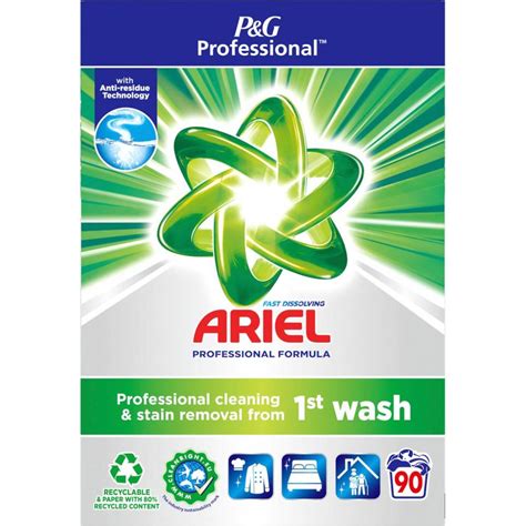 Ariel Lessive En Poudre Actilift 90 Doses Boite De 5 4 Kg