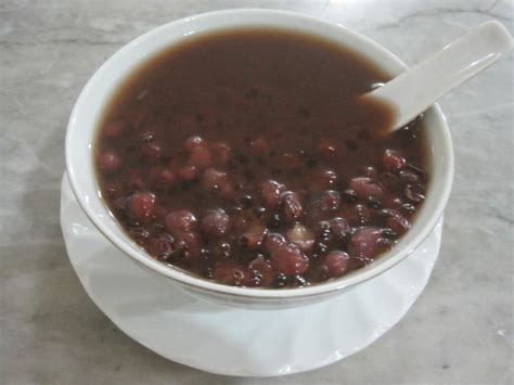 Red Bean with Sago Soup Dessert - Healthy Food Recipes