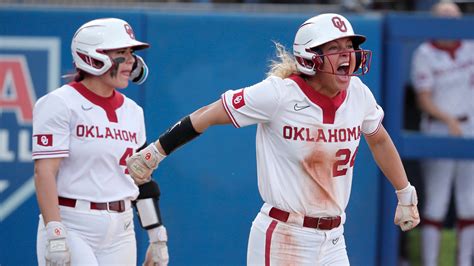 Ou Softball Dominates All Big 12 Team Osu Cowgirls Nab 7 Spots