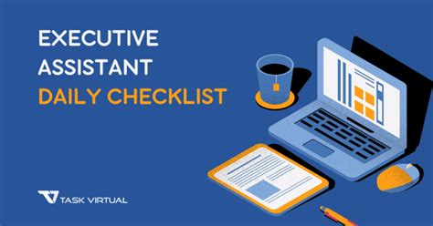 Virtual Executive Assistant Daily Checklist To Enhance Productivity