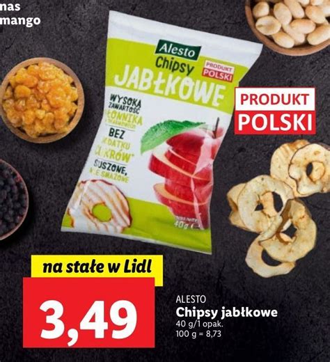 Promocja Chipsy Jab Kowe Alesto W Lidl