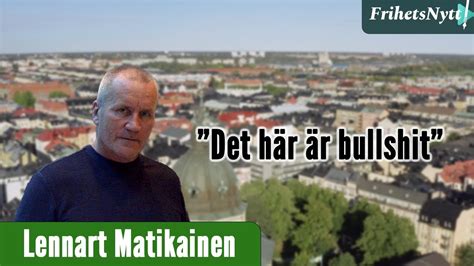 Lennart Matikainen om rättegången Det här är ett mycket speciellt