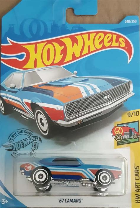 T Hunt Hot Wheels Art Cars 67 Camaro Universo Hot Wheels