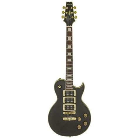 Guitarra Aria Pro II PE 350PF Aged Black Aria