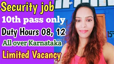 Security Job In Bangalore Th Pass Job In Bangalore Security Job