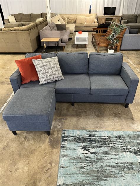 Grey Sectional Couch - Asherfield