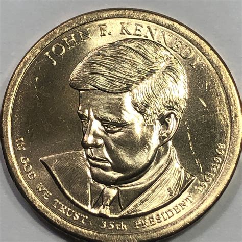 2015 Pandd John F Kennedy Presidential Golden Dollar Coin Set Ebay