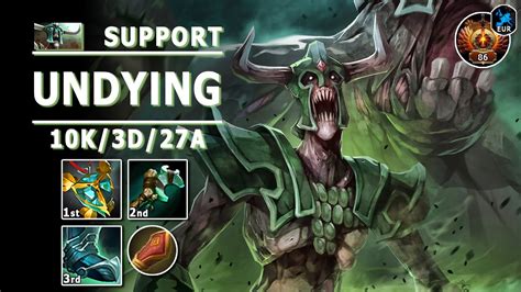 Undying Hard Support C Pos Undying Play Dota Immortal