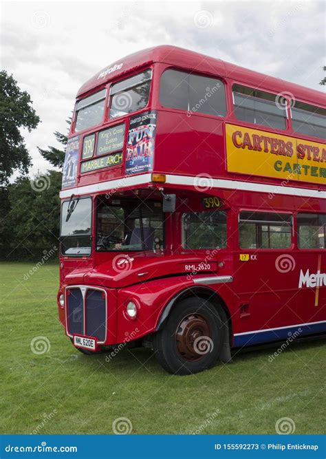 Rml Routemaster London Bus Editorial Stock Photo Image Of Deck