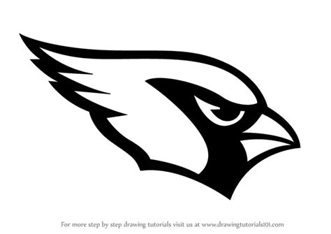 Learn How to Draw Arizona Cardinals Logo (NFL) Step by Step : Drawing ...