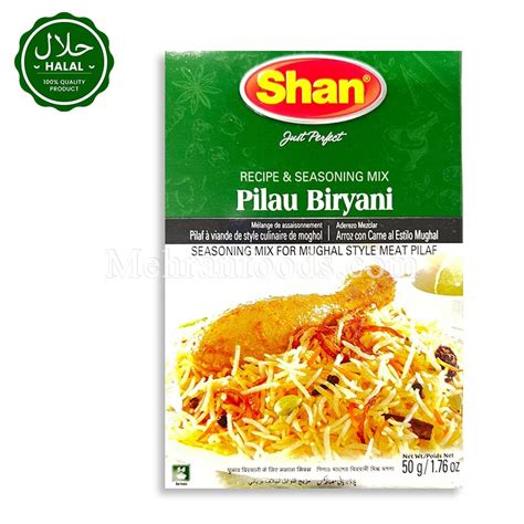 Shan Pilau Biryani Masala Spices G Mehran