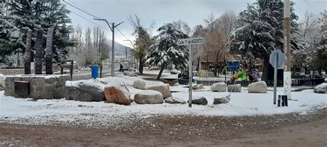 Continúa el alerta por nevadas en Mendoza y baja la temperatura cómo