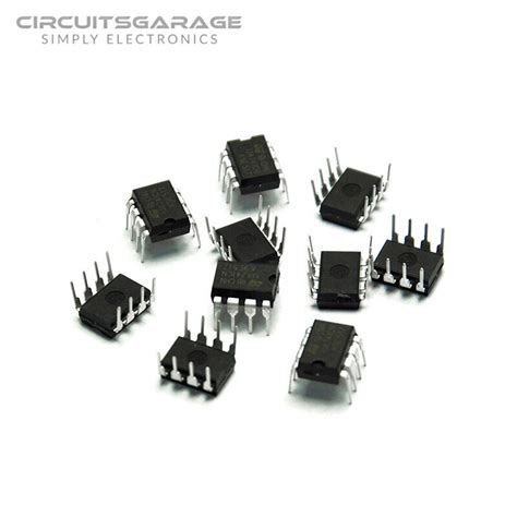 10 X Ua741cn Lm741 Ua741 Op Amp Ic Ti Dip 8 Operational Amplifier Usa Ebay